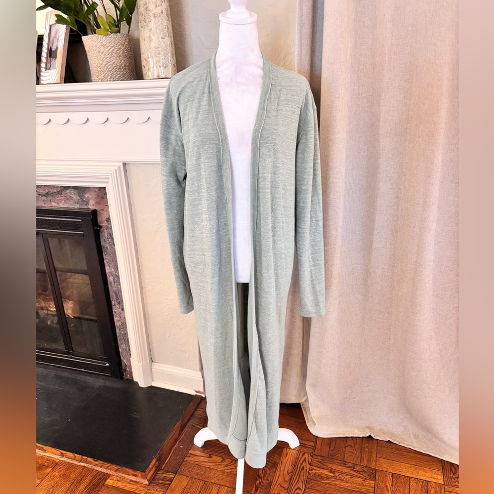 Free People Beach NWT Seafoam green duster woman’s small